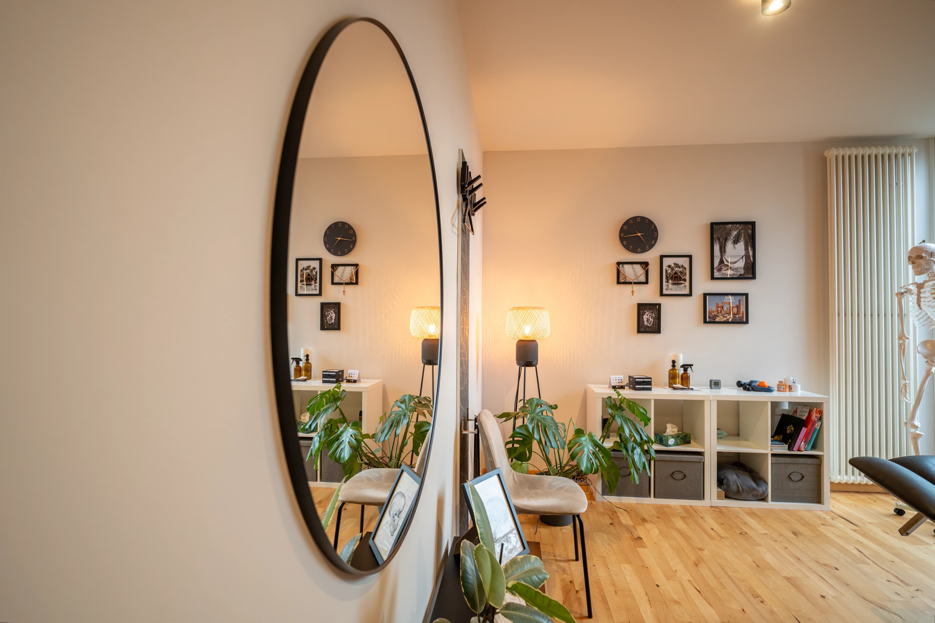 Detail Behandlungsraum Hörn